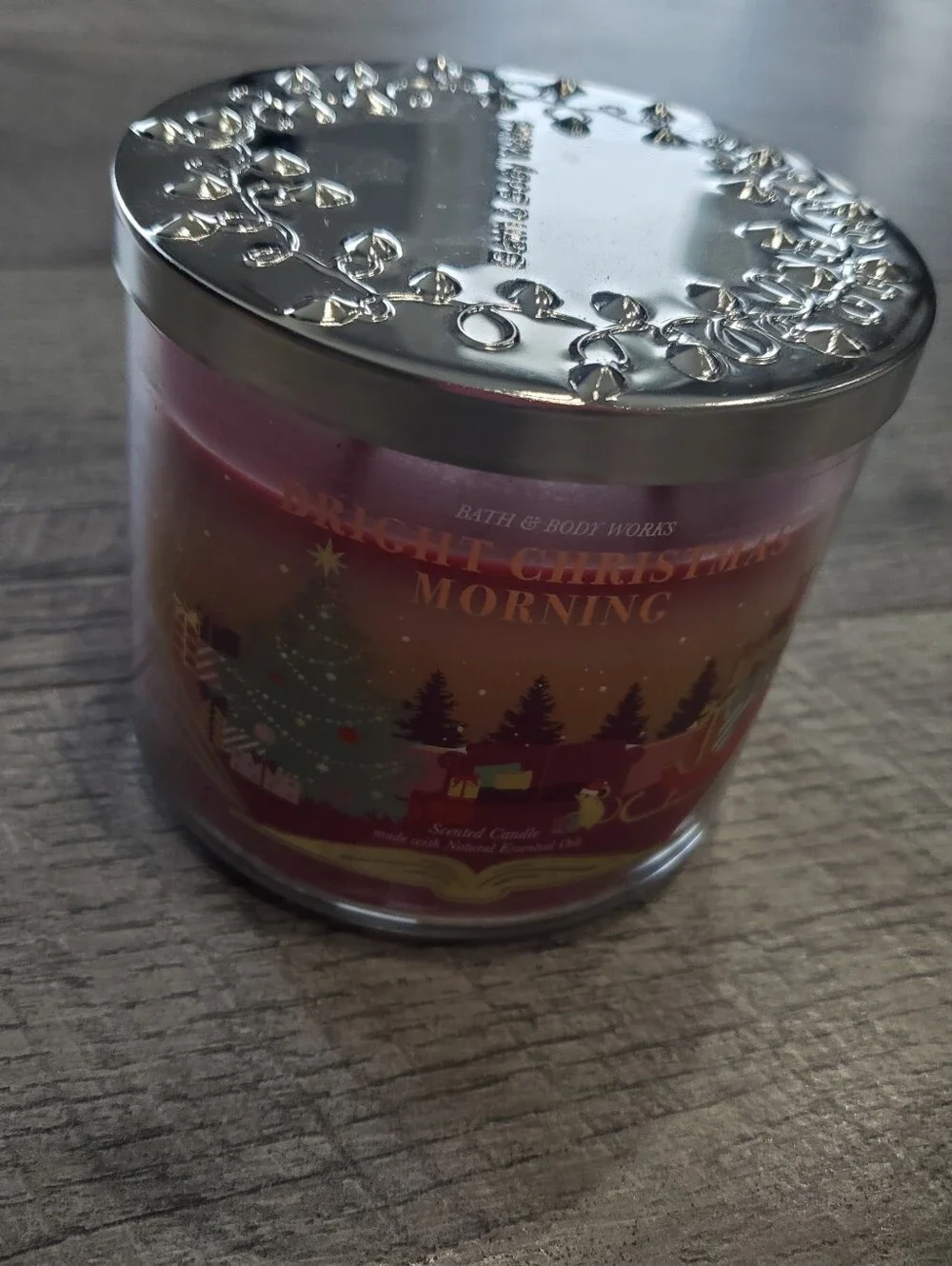 Bath And Body Works Bright Christmas Morning Candle
